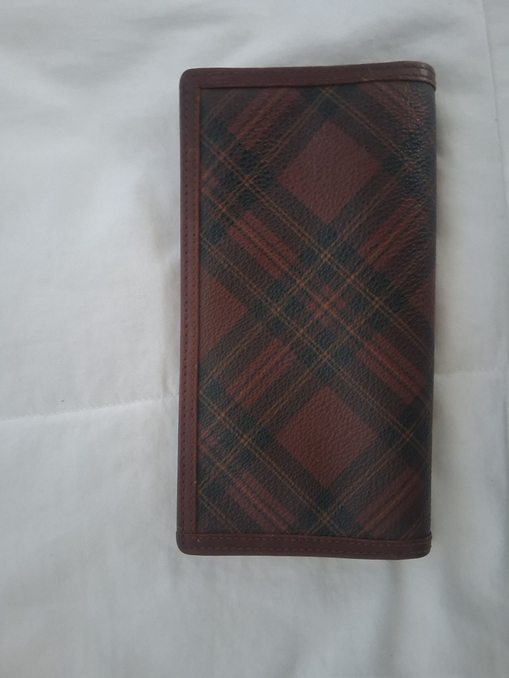 Vintage Polo by Ralph Lauren Brown Leather Bifold Wallet